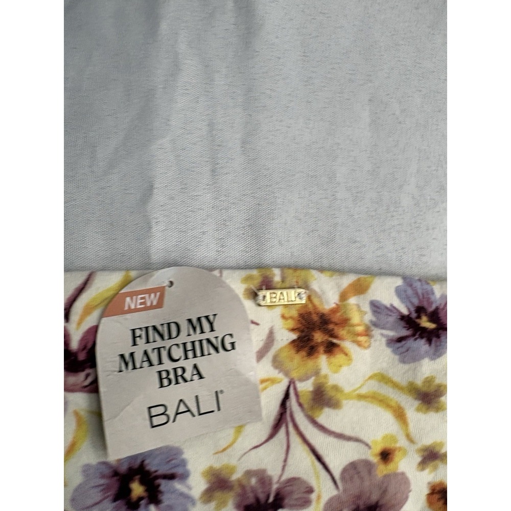NEW Bali Breathable Cotton Hipster Panty DFLEHP Women's Size 2xlarge 2 Pair - Picture 6 of 10